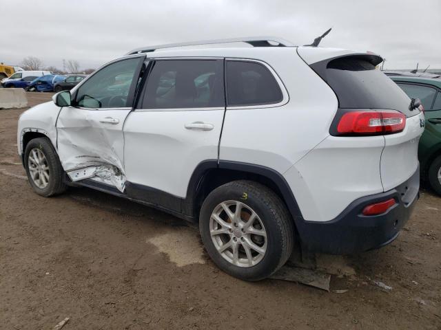 1C4PJLCB5FW620665 - 2015 JEEP CHEROKEE LATITUDE WHITE photo 2