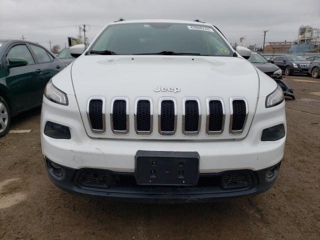 1C4PJLCB5FW620665 - 2015 JEEP CHEROKEE LATITUDE WHITE photo 5