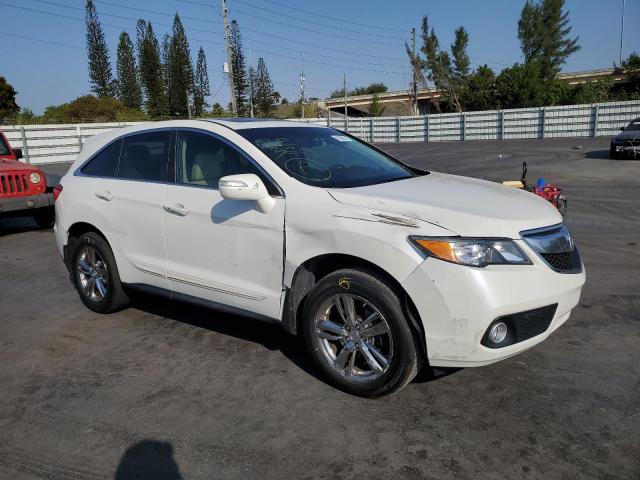 5J8TB4H50DL018177 - 2013 ACURA RDX TECHNOLOGY WHITE photo 4