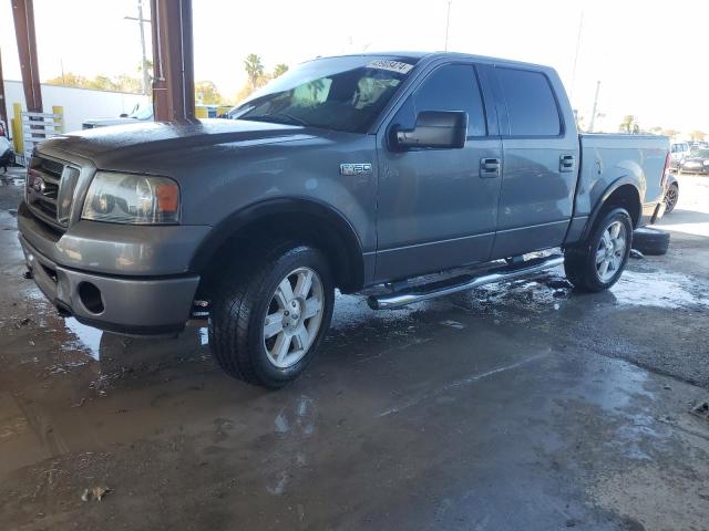 1FTPW14V27FA59096 - 2007 FORD F150 SUPERCREW GRAY photo 1