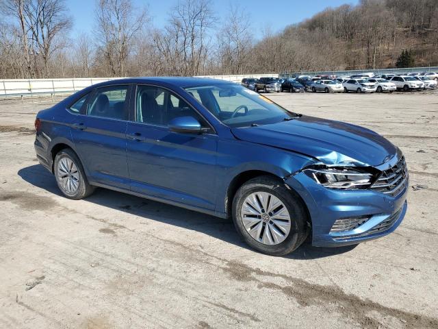 3VWCB7BU7KM221804 - 2019 VOLKSWAGEN JETTA S BLUE photo 4