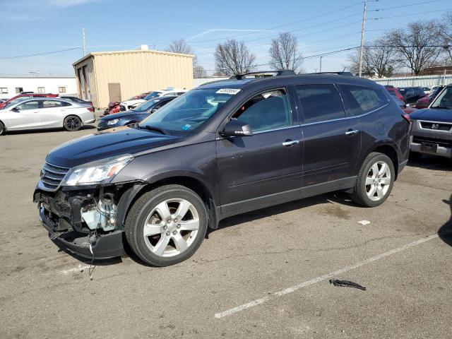 1GNKRGKD7HJ209871 - 2017 CHEVROLET TRAVERSE LT GRAY photo 1