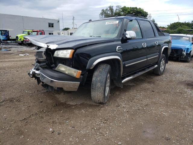 3GNEC12Z85G134361 - 2005 CHEVROLET AVALANCHE C1500 BLACK photo 2