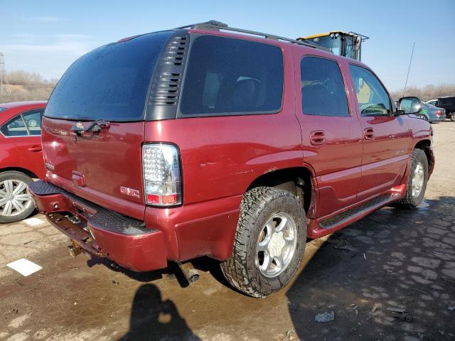 1GKEK63U13J204455 - 2003 GMC YUKON DENALI RED photo 3