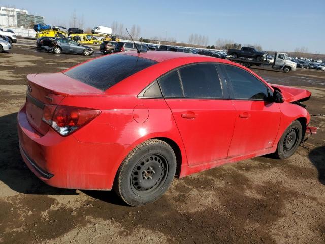 1G1PE5SB3E7395780 - 2014 CHEVROLET CRUZE LT RED photo 3