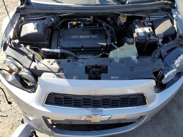 1G1JC5SH4C4128761 - 2012 CHEVROLET SONIC LT SILVER photo 11