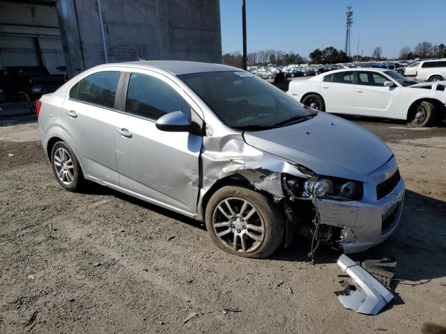 1G1JC5SH4C4128761 - 2012 CHEVROLET SONIC LT SILVER photo 4