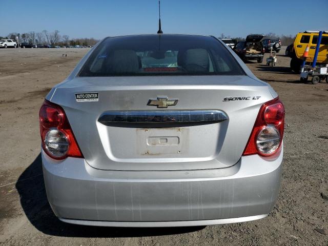 1G1JC5SH4C4128761 - 2012 CHEVROLET SONIC LT SILVER photo 6