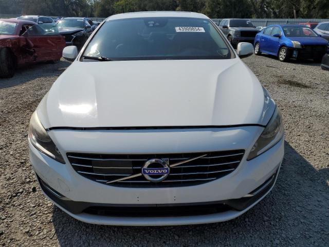 YV140MFD4F1312984 - 2015 VOLVO S60 PLATINUM WHITE photo 5