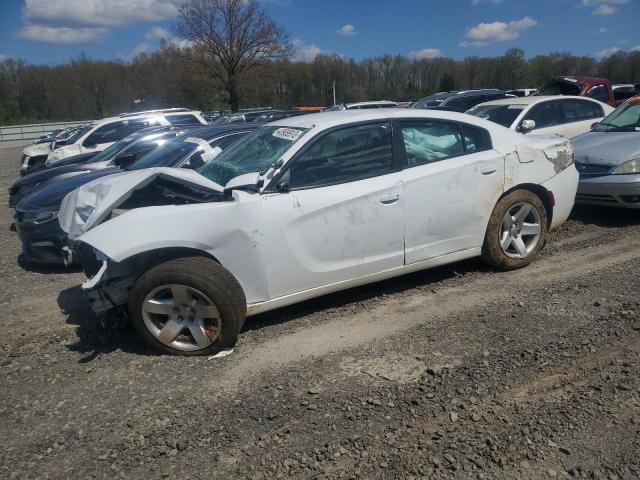 2C3CDXAT2JH257875 - 2018 DODGE CHARGER POLICE WHITE photo 1