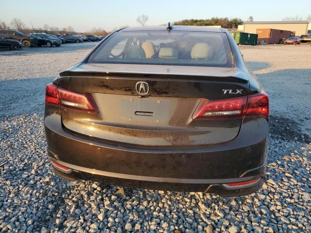 19UUB2F7XFA003424 - 2015 ACURA TLX ADVANCE BROWN photo 6