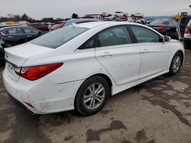 5NPEB4AC6EH939289 - 2014 HYUNDAI SONATA GLS WHITE photo 3