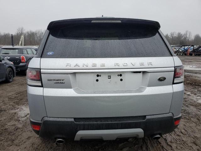 SALWR2VF9GA640486 - 2016 LAND ROVER RANGE ROVE HSE SILVER photo 6