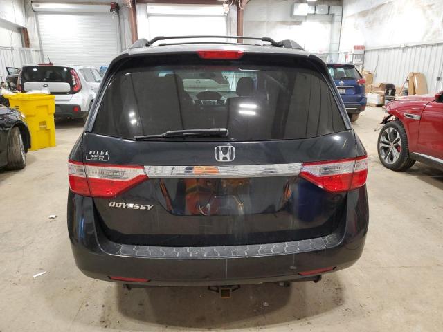 5FNRL5H48BB097455 - 2011 HONDA ODYSSEY EX BLACK photo 6