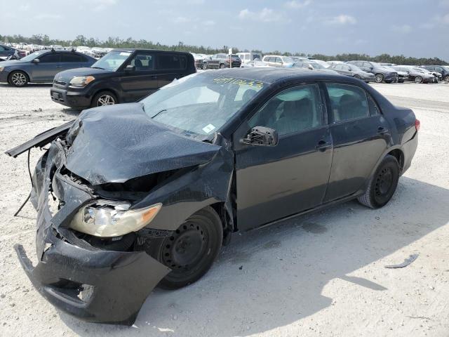 JTDBL40E999042257 - 2009 TOYOTA COROLLA BASE BLACK photo 1