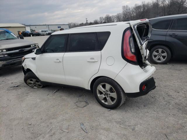 KNDJN2A21K7917928 - 2019 KIA SOUL WHITE photo 2