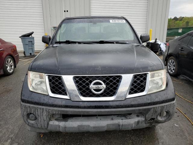 1N6BD06T75C462847 - 2005 NISSAN FRONTIER KING CAB XE BLACK photo 5