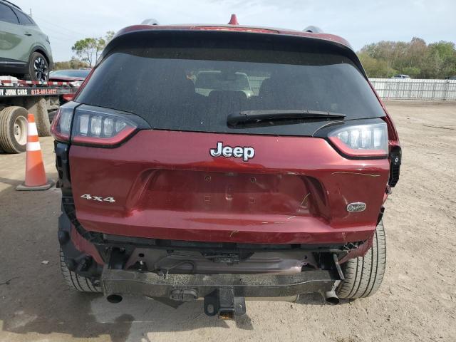 1C4PJMJX9KD482929 - 2019 JEEP CHEROKEE OVERLAND MAROON photo 6