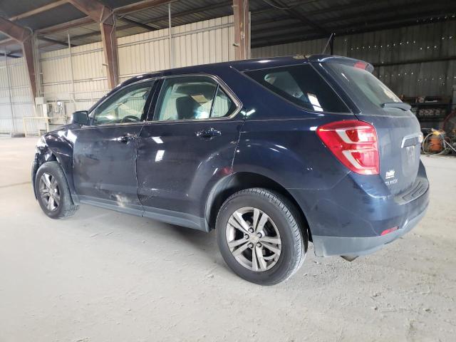 2GNALBEK2H1522847 - 2017 CHEVROLET EQUINOX LS BLUE photo 2