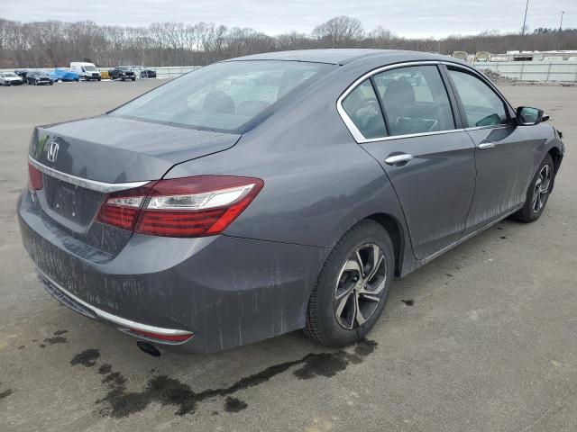 1HGCR2F33HA060572 - 2017 HONDA ACCORD LX GRAY photo 3