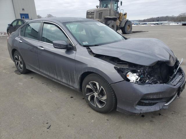 1HGCR2F33HA060572 - 2017 HONDA ACCORD LX GRAY photo 4