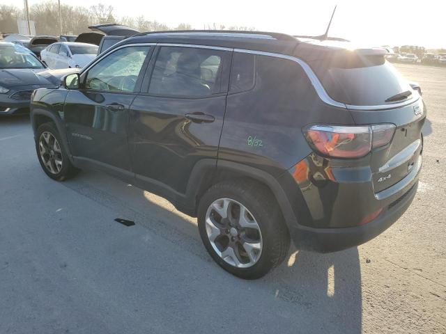 3C4NJDCB1JT442345 - 2018 JEEP COMPASS LIMITED BLACK photo 2