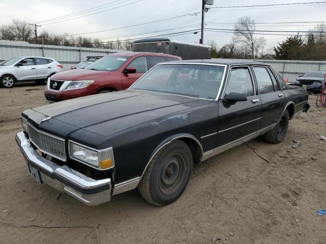 1G1BN51HXHX161771 - 1987 CHEVROLET CAPRICE CLASSIC BLACK photo 1