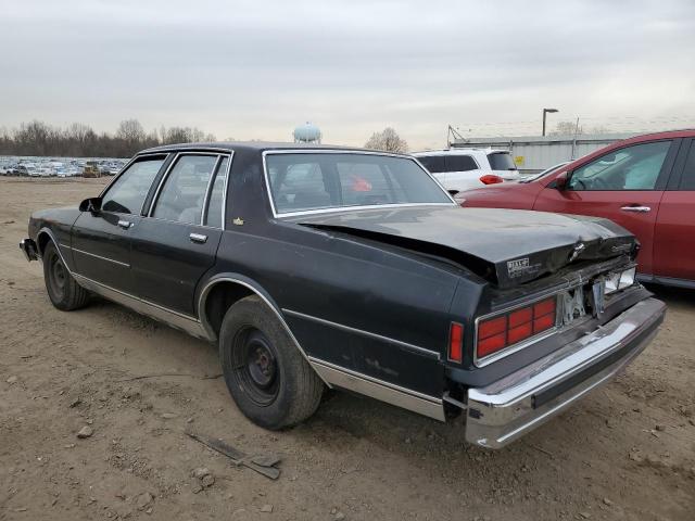 1G1BN51HXHX161771 - 1987 CHEVROLET CAPRICE CLASSIC BLACK photo 2