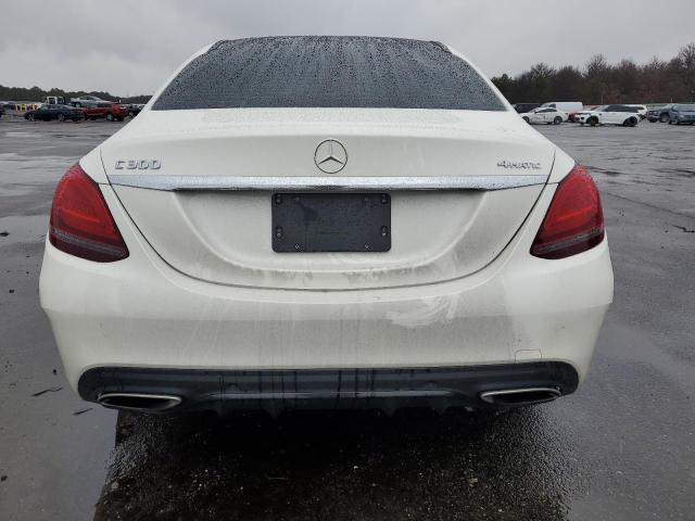 NY75020 - 2019 MERCEDES-BENZ C 300 4MAT WHITE photo 6