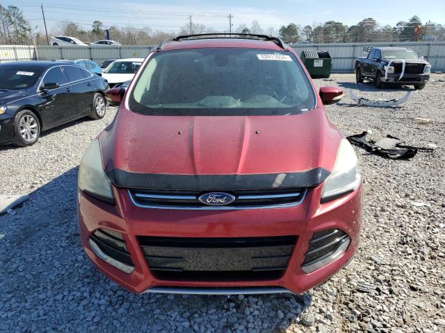 1FMCU0HX6DUC09370 - 2013 FORD ESCAPE SEL RED photo 5