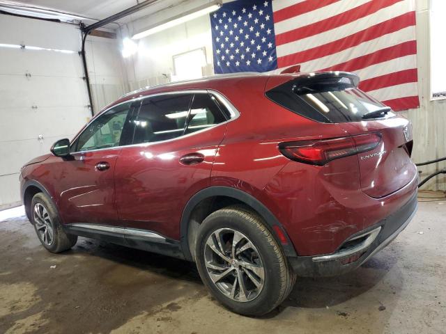 LRBFZNR49PD055518 - 2023 BUICK ENVISION ESSENCE RED photo 2