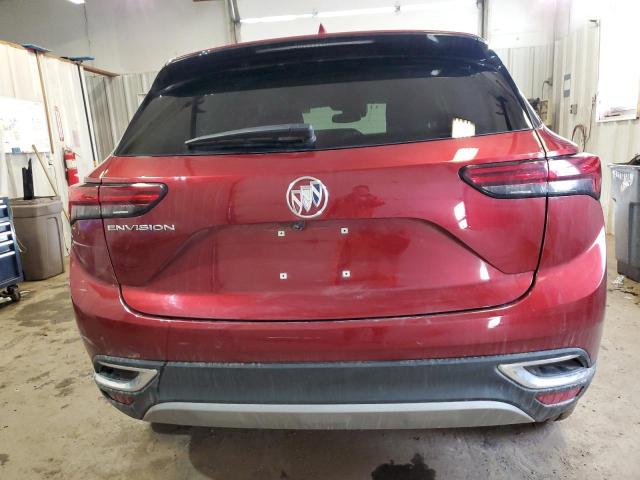 LRBFZNR49PD055518 - 2023 BUICK ENVISION ESSENCE RED photo 6