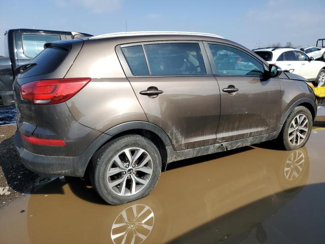 KNDPB3AC6E7639758 - 2014 KIA SPORTAGE BASE BROWN photo 3