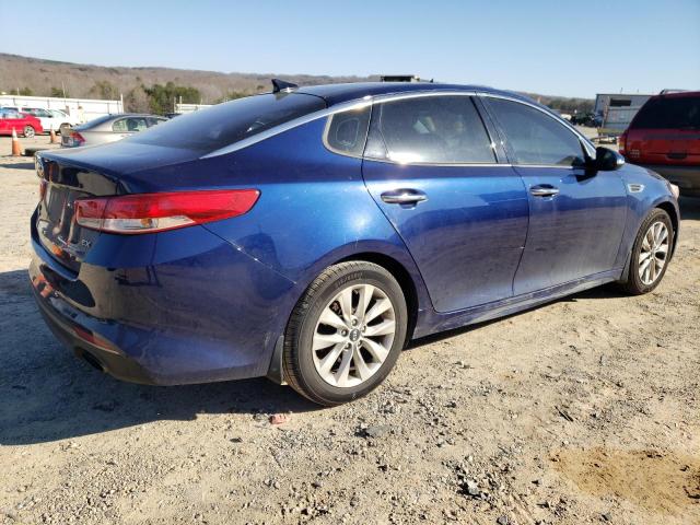 5XXGU4L34GG046844 - 2016 KIA OPTIMA EX BLUE photo 3