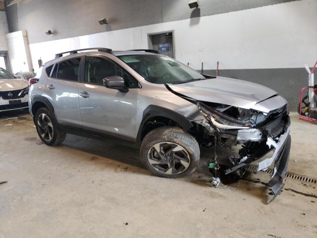 4S4GUHM66R3737470 - 2024 SUBARU CROSSTREK LIMITED SILVER photo 4