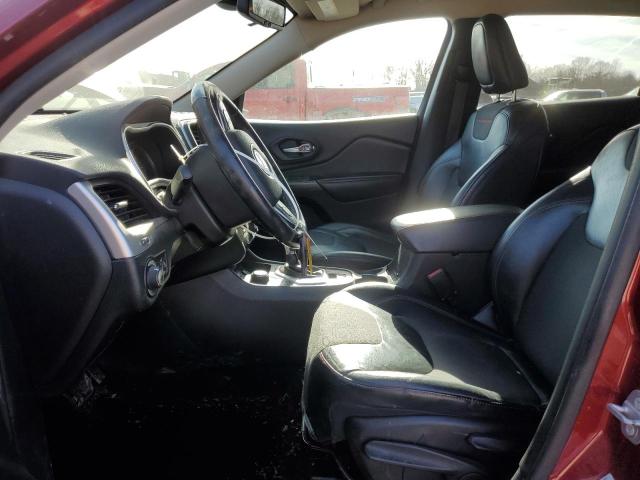 1C4PJMBSXFW592000 - 2015 JEEP CHEROKEE TRAILHAWK 栗色 照片 7