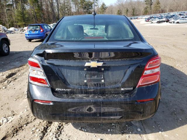 1G1JF5SB9K4126859 - 2019 CHEVROLET SONIC PREMIER BLACK photo 6