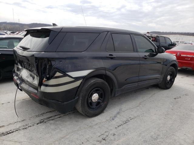 1FM5K8AB7MGA50899 - 2021 FORD EXPLORER POLICE INTERCEPTOR BLACK photo 3