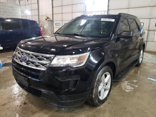 1FM5K7BH5JGB63355 - 2018 FORD EXPLORER BLACK photo 2