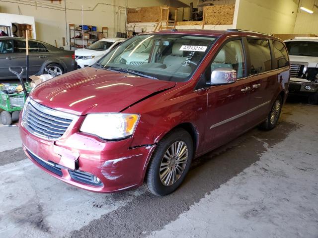 2A4RR6DG0BR609471 - 2011 CHRYSLER TOWN & COU LIMITED RED photo 1