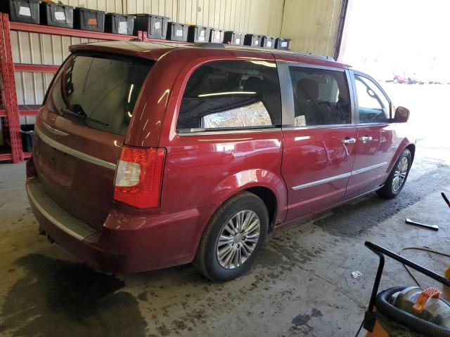 2A4RR6DG0BR609471 - 2011 CHRYSLER TOWN & COU LIMITED RED photo 3