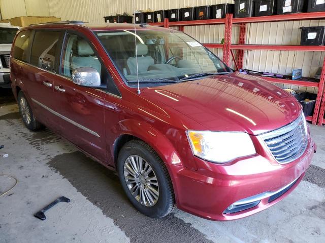 2A4RR6DG0BR609471 - 2011 CHRYSLER TOWN & COU LIMITED RED photo 4