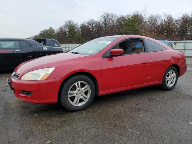 1HGCM727X7A022856 - 2007 HONDA ACCORD EX RED photo 1