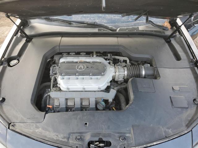 19UUA9F77EA800501 - 2014 ACURA TL ADVANCE GRAY photo 11