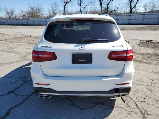 WDC0G6EB6JV033382 - 2018 MERCEDES-BENZ GLC 43 4MATIC AMG WHITE photo 6