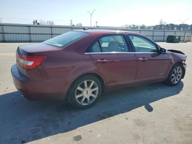 3LNHM26T97R631615 - 2007 LINCOLN MKZ BURGUNDY photo 3