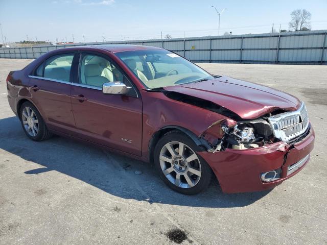 3LNHM26T97R631615 - 2007 LINCOLN MKZ BURGUNDY photo 4