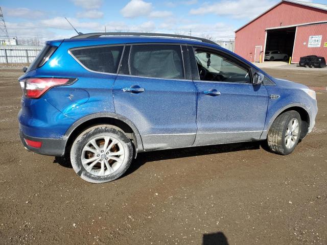 1FMCU9GD3JUB89893 - 2018 FORD ESCAPE SE BLUE photo 3