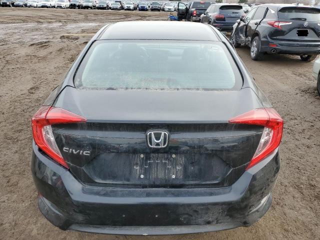 2HGFC2F50HH004185 - 2017 HONDA CIVIC LX BLACK photo 6