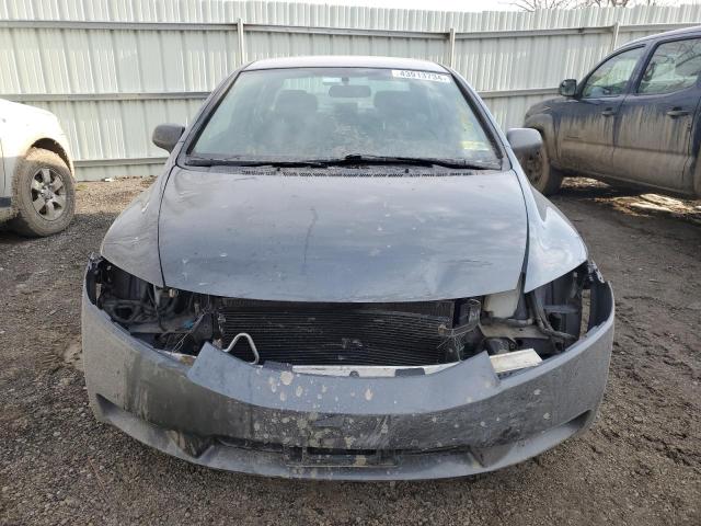 2HGFA16509H369838 - 2009 HONDA CIVIC LX GRAY photo 5